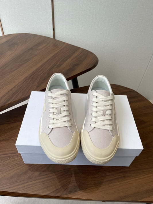 Celine Alan Sneakers Light Purple Canvas Rubber 790667