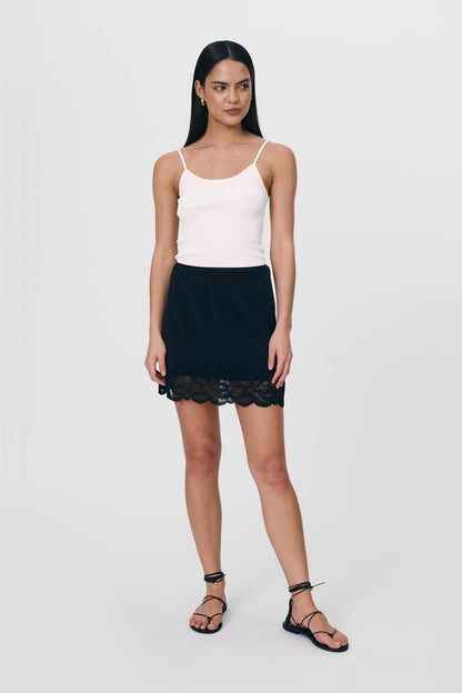 Marina Silk Mini Skirt