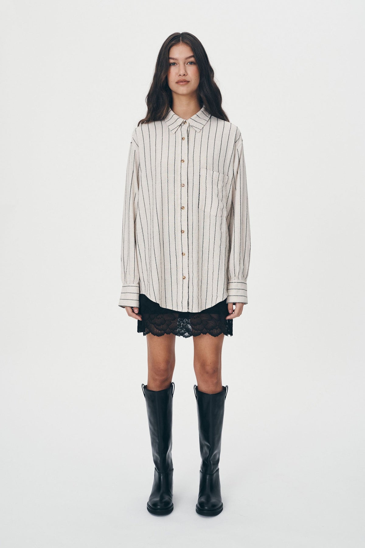 Marina Silk Mini Skirt