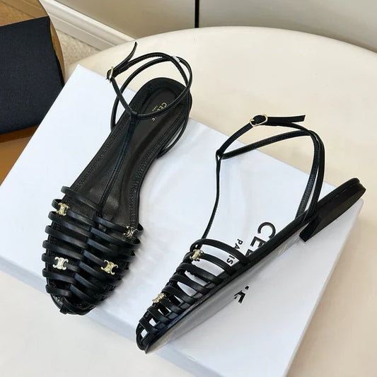 Celine 26 Cage Sandals Leather 771072