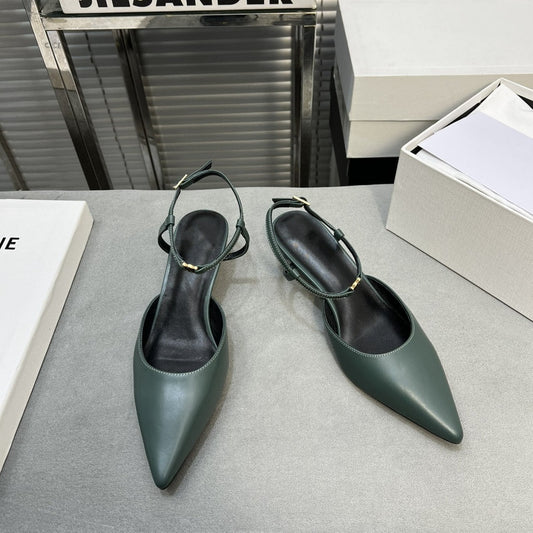 cl kitten 50 blue green calfskin