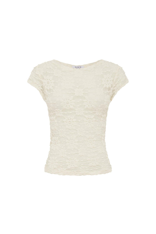 Galo Sunflower Lace Tee