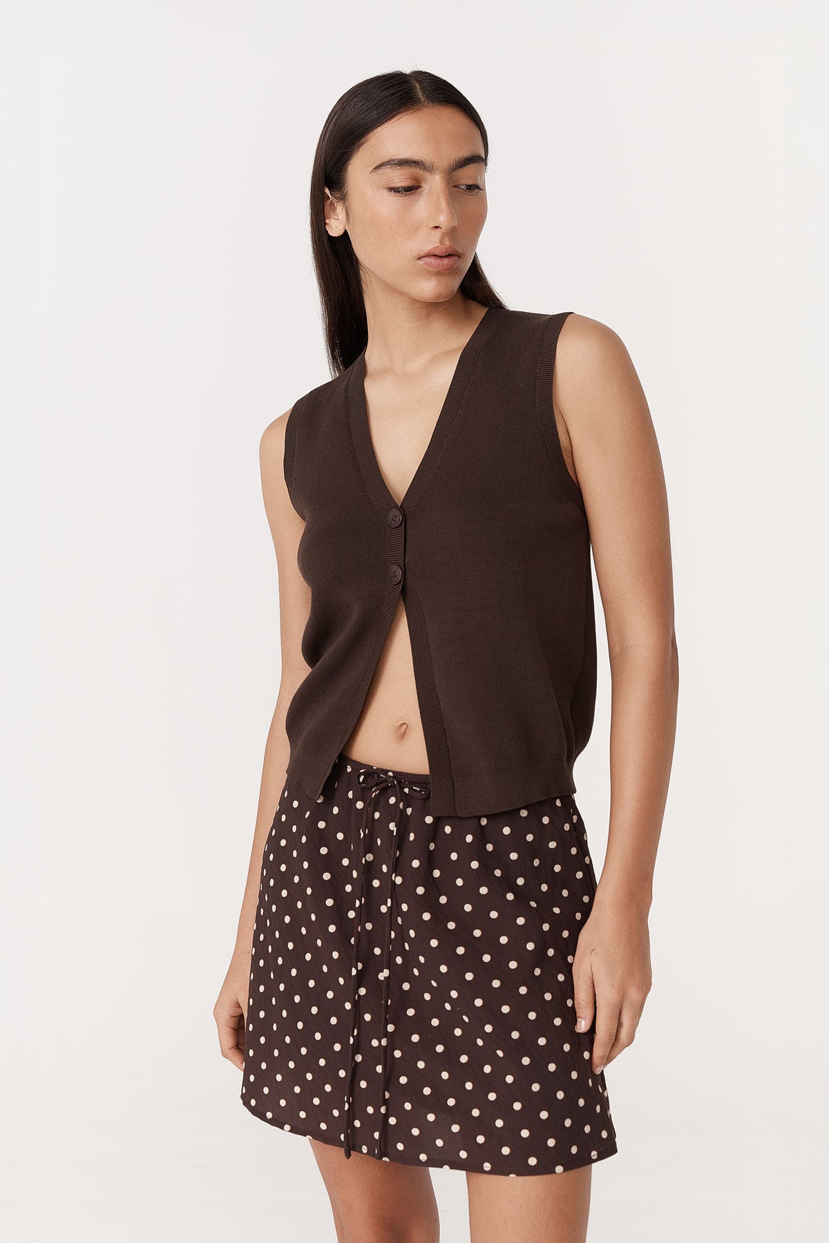 Goldie Knit Vest
