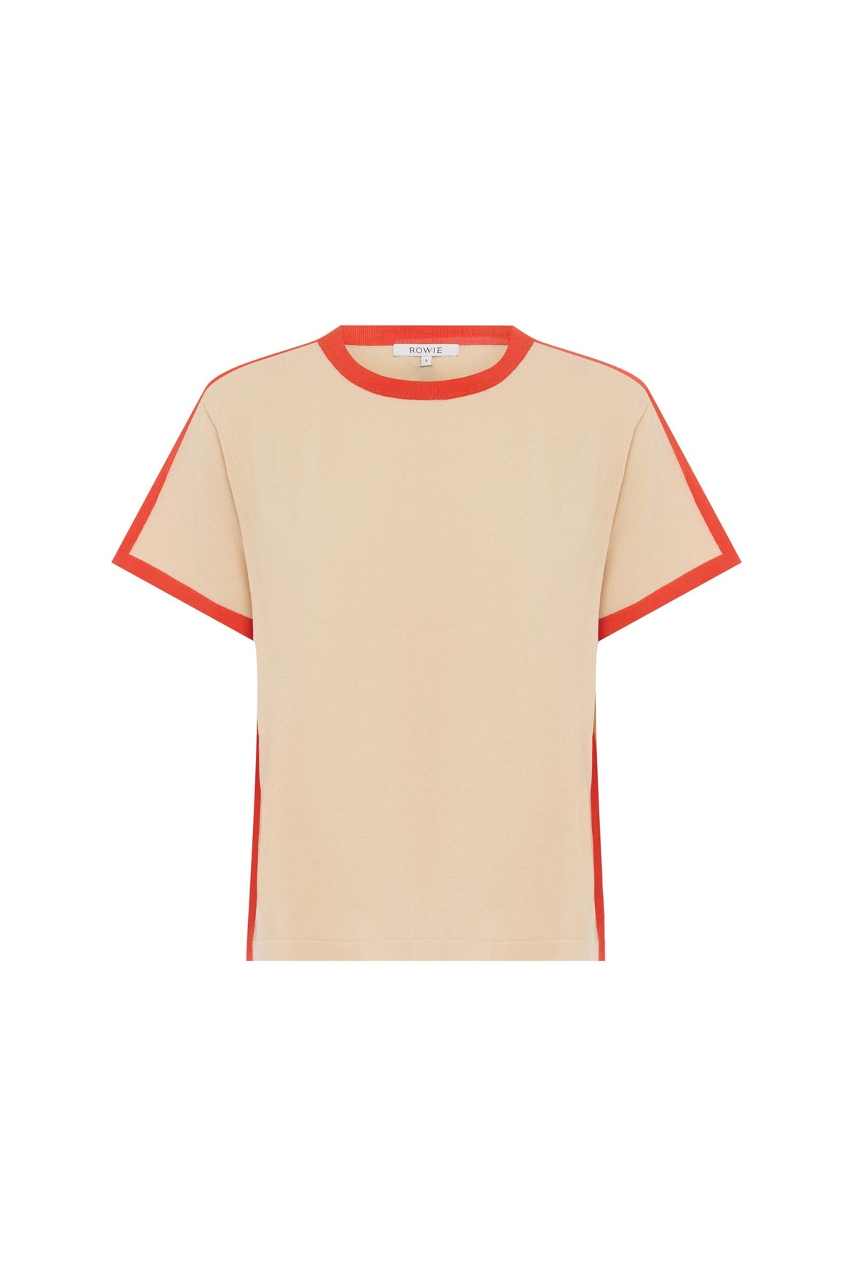 Rania Contrast Knit Tee